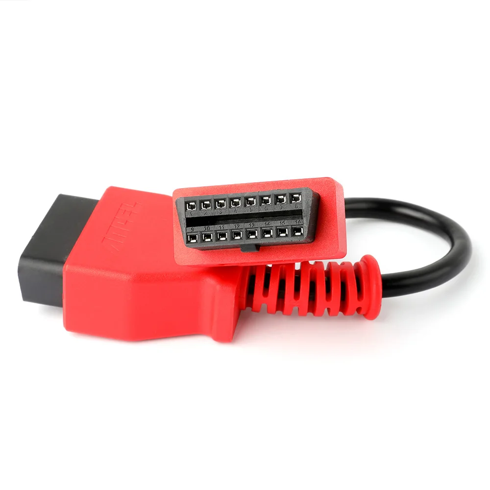 Универсальный автомобильный кабель-удлинитель Ancel OBD2 30 см 16 Pin для OBD2 II EOBD Расширенный Соединительный адаптер Интерфейс авто диагностический инструмент