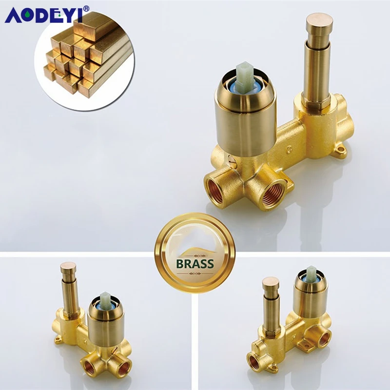 bathtub mount shower set mixer valve 2 function bathtub filler mixer taps hot cold bathroom shower faucet bath spout shower free global shipping