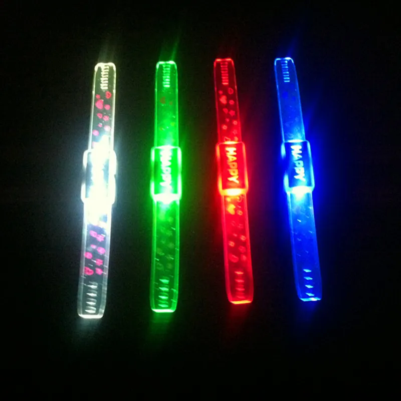 10 шт./лот яркие красивые флуоресцентные светодиодные рождественские аксессуары