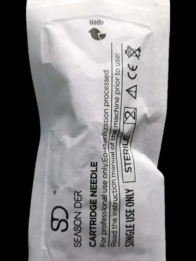 10 шт/кор. одноразовые стерильные иглы картриджа для бровей губ ушко вышивка