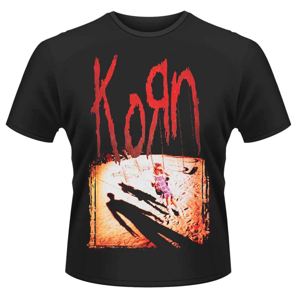 Korn Album 1994 Jonathan Davis Nu металлическая Официальная футболка мужская унисекс с