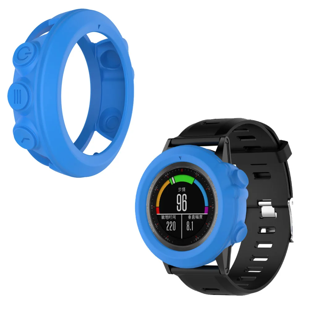 Tschick мягкий силиконовый защитный чехол для Fenix 3 Сапфир/Fenix HR/Quatix 3/Tactix Bravo GPS часы