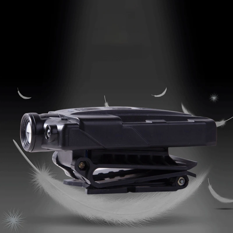 Супер яркая крышка светильник головной налобный фонарь голова вспышка Кепка