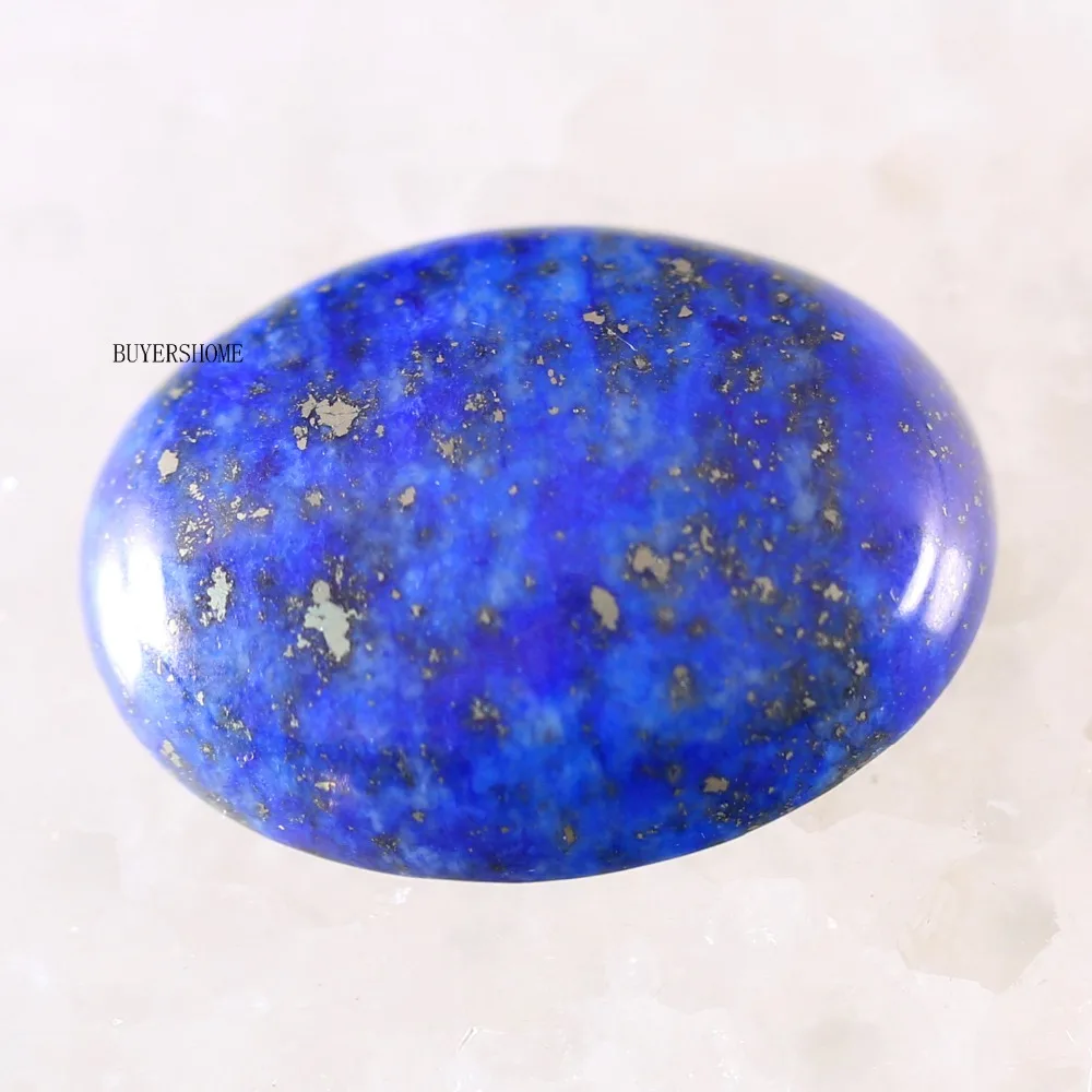 For Jewelry Making Necklace Pendant Bracelet Earrings 22x30MM Oval Natural Stone Bead Blue Lapis CAB Cabochon 2Pcs K516 | Украшения и
