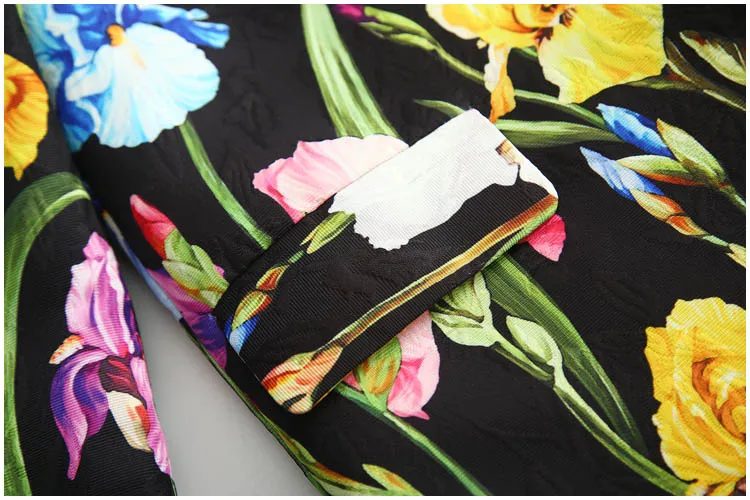 2018 Новое поступление осенняя одежда женская модная однобортная куртка с длинным