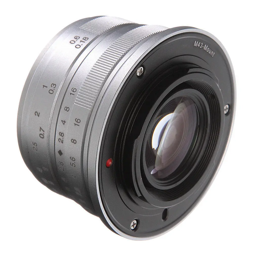 25 мм F/1 8 ручная фокусировка основной объектив для всех отдельных серий Panasonic/Olympus
