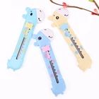 Нож канцелярский детский, 1 шт., с рисунком жирафа