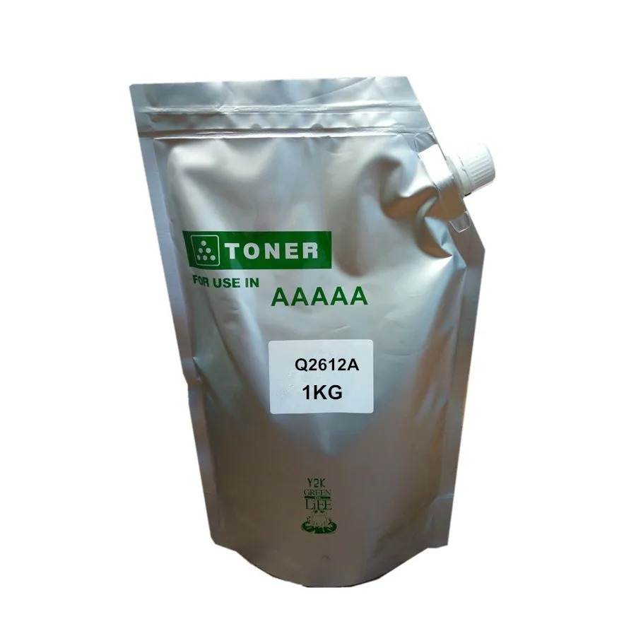 YI LE CAI compatible 1KG black toner powder for HP Q2612A 2612A 12A 2612 HP 1010/1020/1015/1012/3015/3020/3030/3050
YI LE CAI compatible 1KG black toner powder for HP Q2612A 2612A 12A 2612 HP 1010/1020/1015/1012/3015/3020/3030/3050