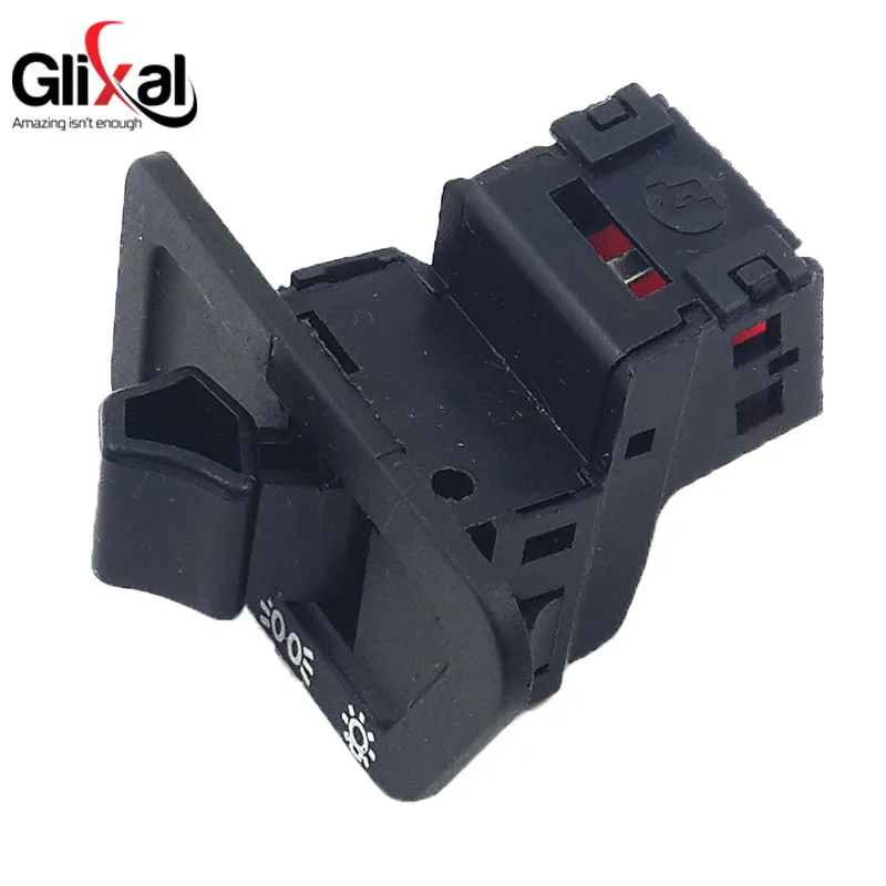 Glixal скутер 6 контактный головной светильник кнопка переключения для GY6 49cc 50cc 125cc