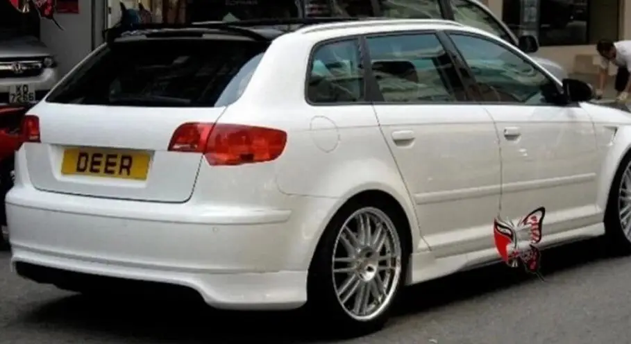Автомобильный спойлер для заднего крыла из углеродного волокна подходит AUDI A3 S3