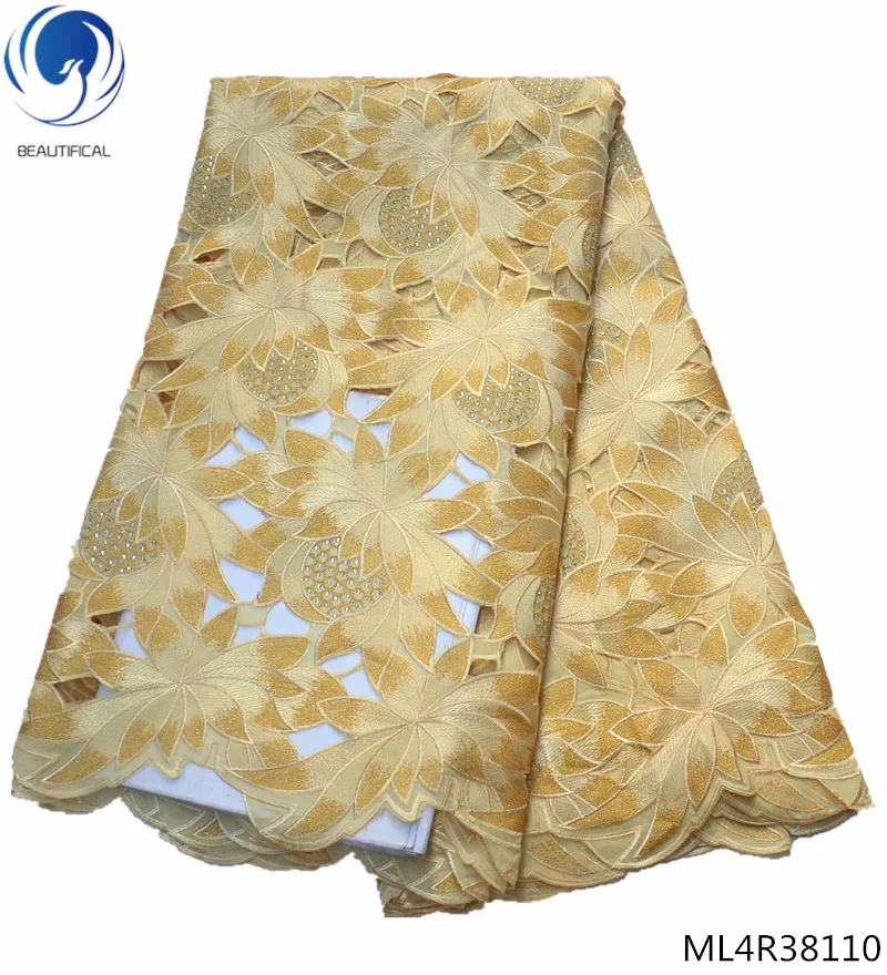 

BEAUTIFICAL high quality swiss voile lace african lace wedding fabric swiss lace free shipping fabrics for clothes ML4R381