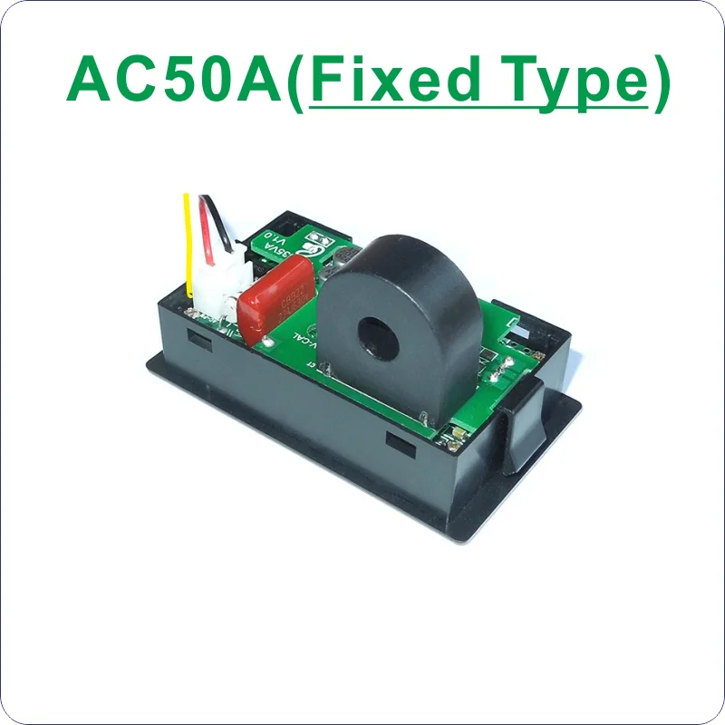 YB4835VA AC0-500V AC0-300V Измеритель напряжения и тока переменного Светодиодный панельный