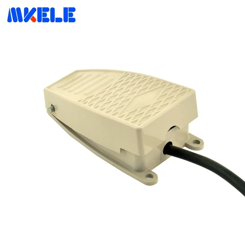 SPDT Electric Foot Pedal Switch With Push Button 15A 250VAC Aluminum Alloy Industrial MKEKW-5A-B High Quality | Обустройство дома