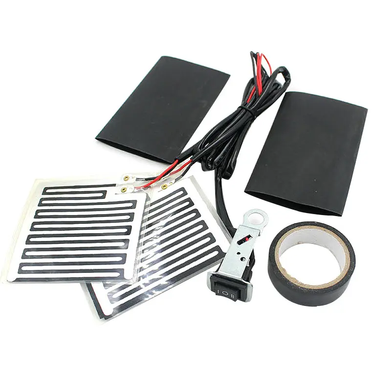 Горячие 12V универсальный мотоцикл руль теплый набор грелка колодки BX|Ручки для