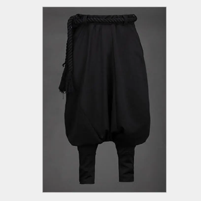 

Lager Size Men Clothing Free Shipping Korean Version Of The New Harlan Casual Skirt Pants Stage Performance Clothing / 27-39