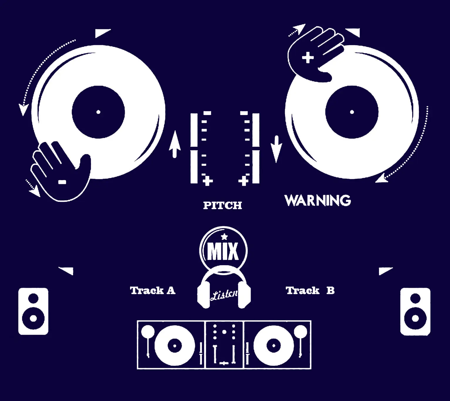 Dj Turntable Pitch Control печатная Мужская футболка дизайнерская музыкальная новая мужская