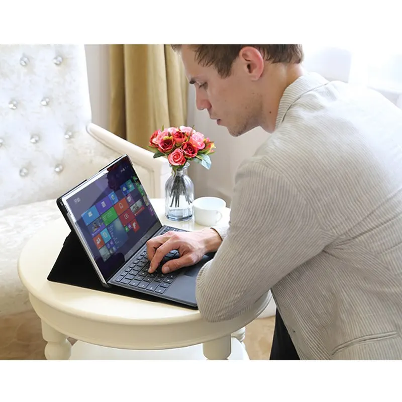 Чехол книжка из искусственной кожи с подставкой для Microsoft Surface Go Pro 4 5 6 12 3 чехол