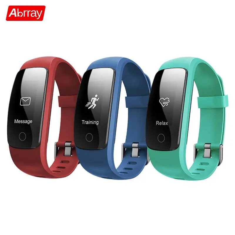 Смарт браслет Abrray Bluetooth умные спортивные часы для мужчин и женщин цифровые