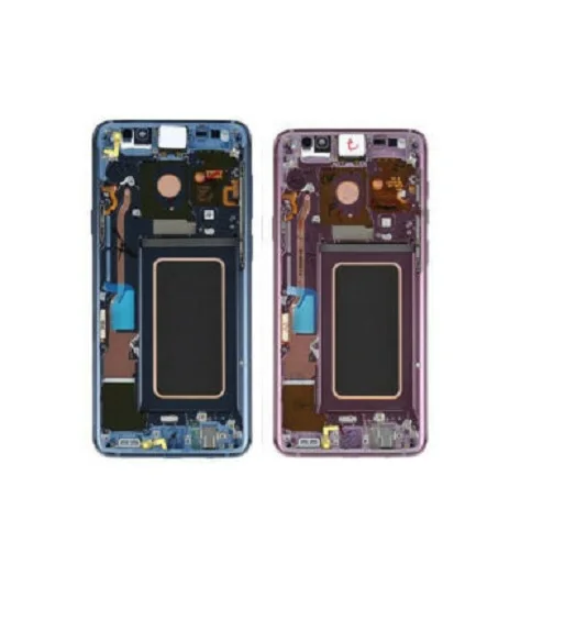Для Samsung Galaxy S9 + Plus G960f G965F Корпус ЖК дисплей средняя рамка панель корпуса|Бамперы| |