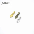 Лопатка YuenZ из металлического сплава, 4 цвета, 40 шт., шарм, изготовление украшений дюйма, 15 Х5 мм, J168