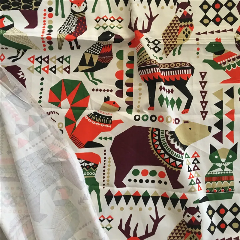 Хлопчатобумажная холщовая ткань HMS 100x240 см материал для постельного белья