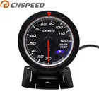 Автомобильный датчик температуры воды CNSPEED, черный, 60 мм, 20-120 C, измеритель температуры воды с красным и белым освещением YC101349