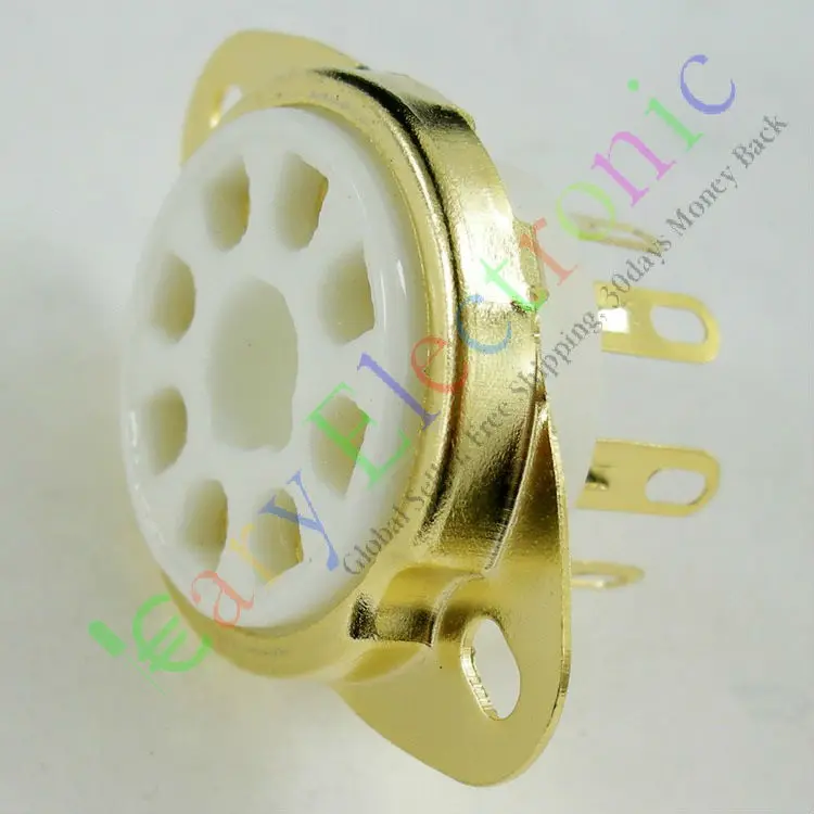 Оптовая и розничная продажа 8 шт. позолоченная контактная Керамическая вакуумная