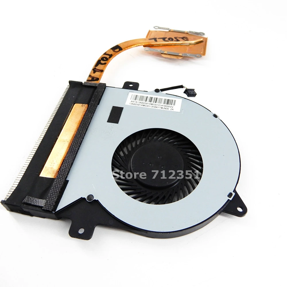 Для Asus Q502LA Q502L радиатор охлаждения и вентилятор радиатора coolerQ502LA 13NB0581AM0301|Кулеры