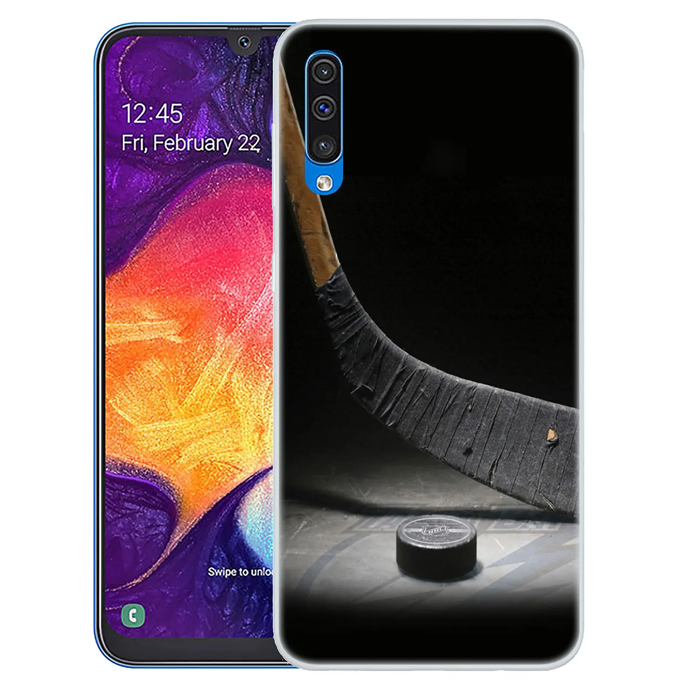 Твердый прозрачный чехол для телефона Lavaza Hockey Samsung Galaxy A10 A20 A30 A40 A50 A60 A70 M40 M30 M20 M10