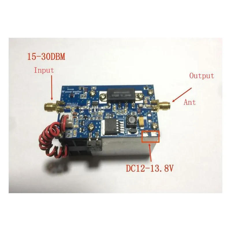 TZT 400-470 МГц полудуплексный UHF Усилитель мощности для MMDVM точки доступа DMR DPMR P25 C4FM SFK