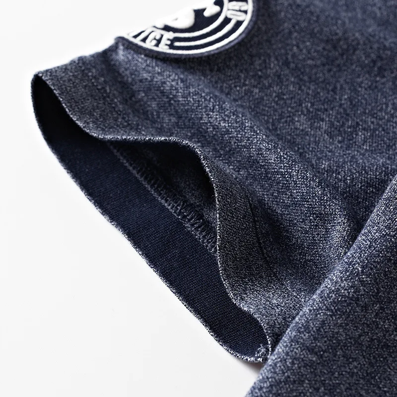 Рубашка поло мужская с отложным воротником хлопок короткий рукав топ для отдыха