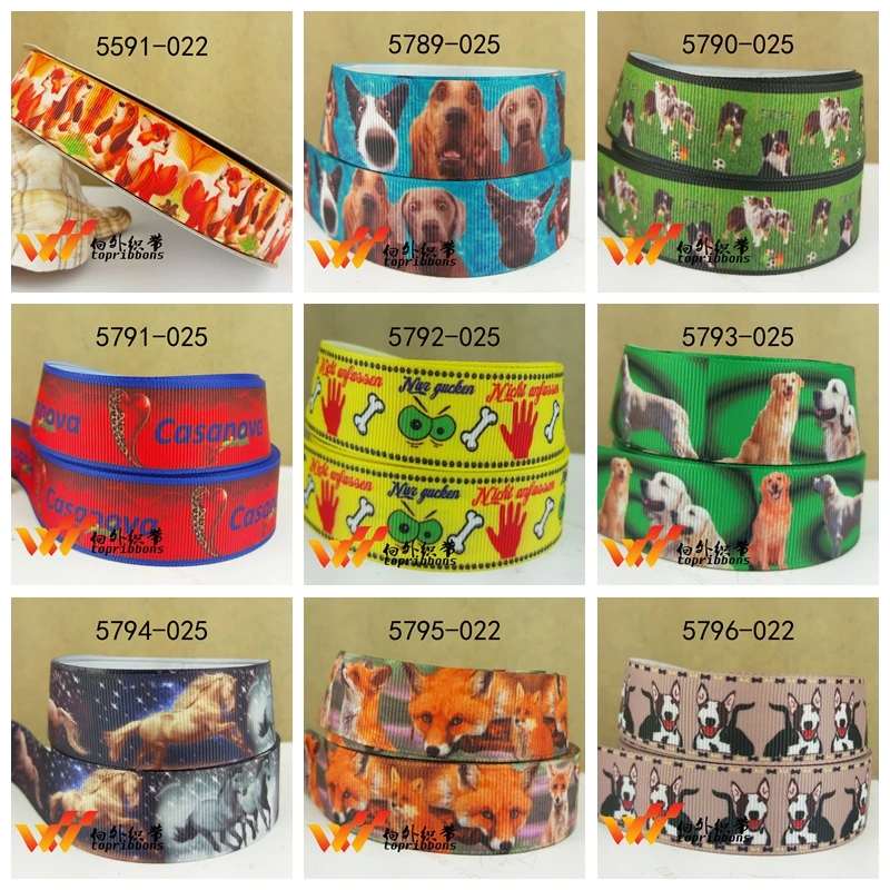 Бесплатная доставка 50 ярдов мультяшная печатная корсажная лента 5796 | Дом и сад