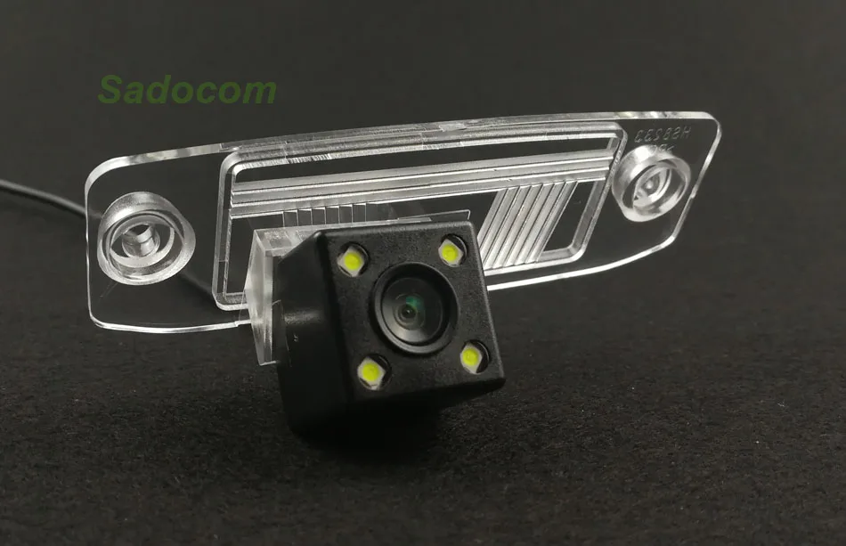 Автомобильная CCD камера заднего вида с 4 светодиодами 140 градусов для Hyundai Elantra Accent