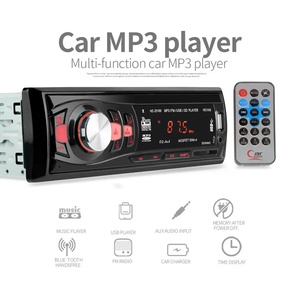 Mp3-плеер JunHome с поддержкой Bluetooth 3 5 в 12 | Автомобили и мотоциклы