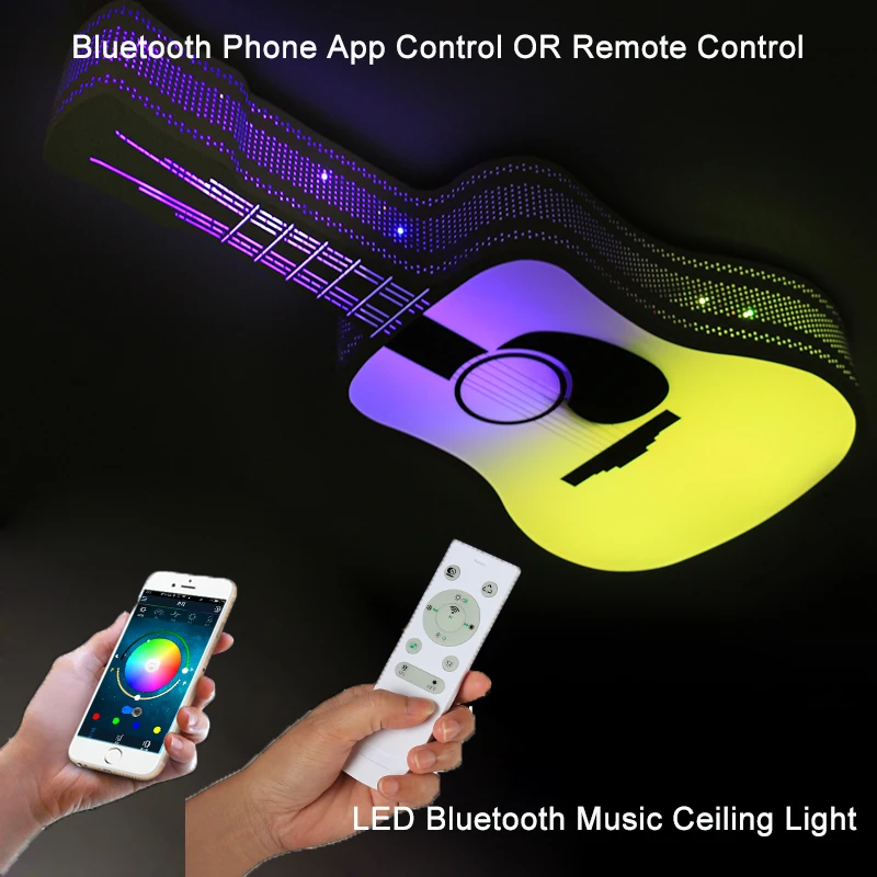 Modern LED ceiling Lights RGB Dimmable APP Remote control | Лампы и освещение