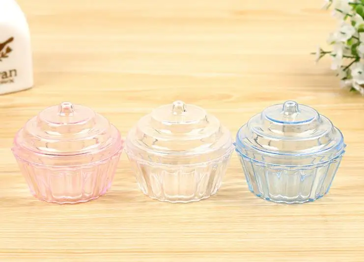 Прозрачная мини подставка для торта Cupcake Favor коробка конфет свадьбы дня рождения