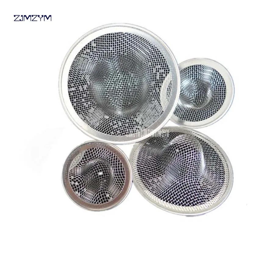 

1pc Vegetable pool filter Stainless steel floor drain cover Sewer floor drain Net pool bathroom kitchen anti-plugging tank filte