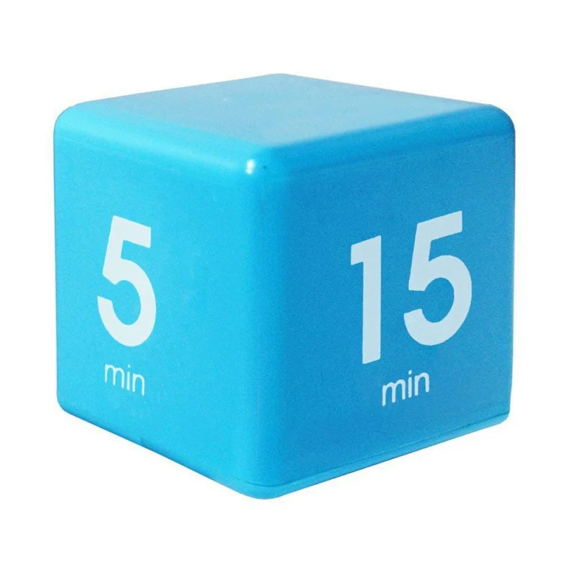 Милый таймер кухни Настольные Цифровые Часы Управление куб чудо многофункциональный таймер 5/15/30/60 минут дети таймер интервальный таймер