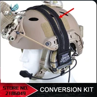 z tactical conversion kit for tactical helmets and sordin headset stickers tactical headset accessories z004