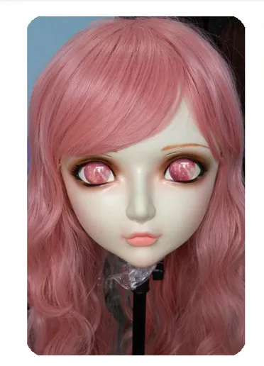 Фото (GL034) Женская/Девичья Милая полимерная полуголовная маска кигуруми BJD косплей (GL034) Женская/Девичья Милая полимерная полуголовная маска кигуруми BJD косплей