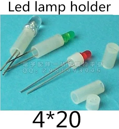 1000 шт./лот диаметр 3 мм пластиковый держатель со светодиодами гнездо для корпуса