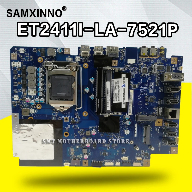 Оригинальная универсальная материнская плата для For Asus ET2411I LA 7521P ET2411 100% ТЕСТ ОК