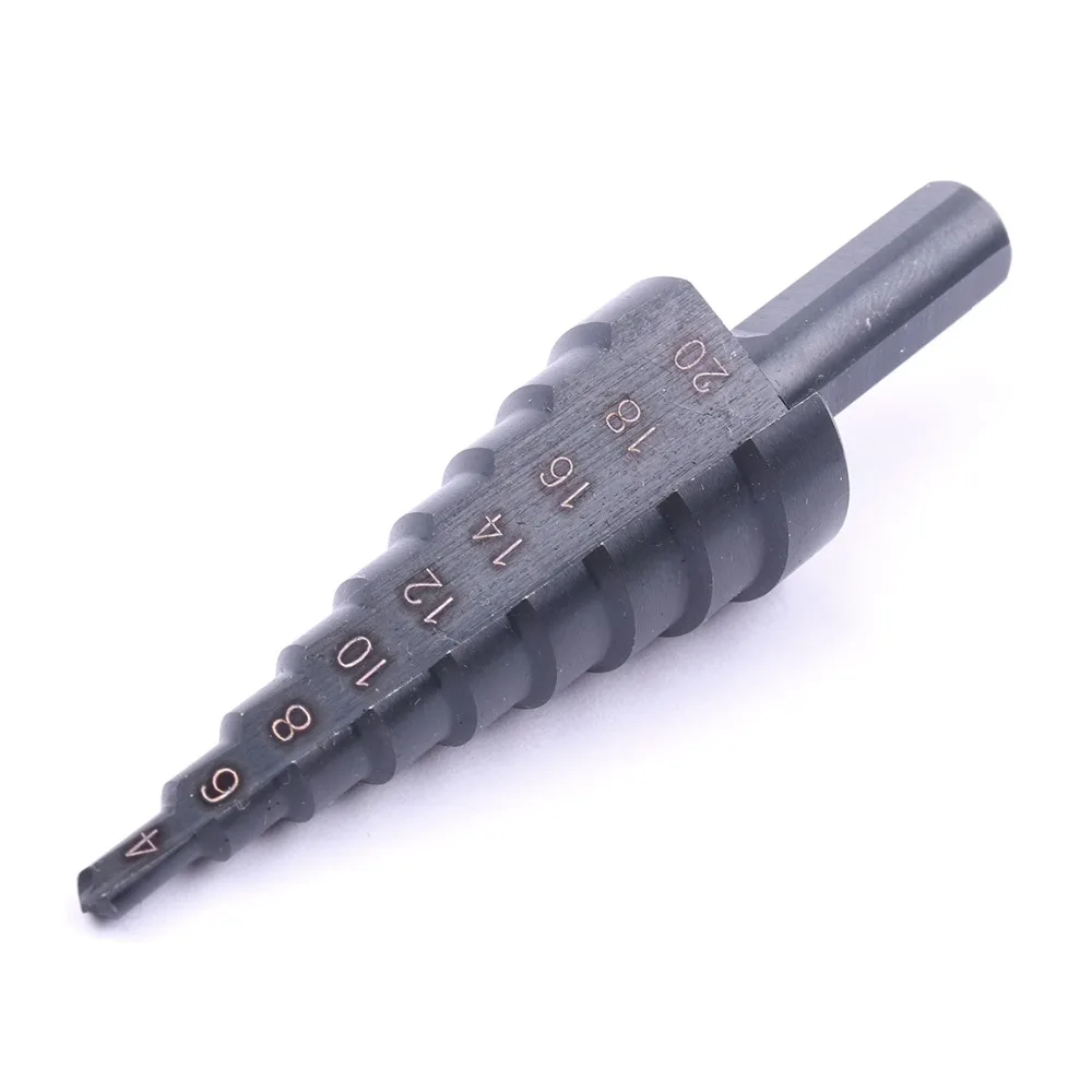 1 шт. ступенчатое сверло из быстрорежущей стали 4 12 мм 20 32 мм|step drill|step drill bitdrill bit |