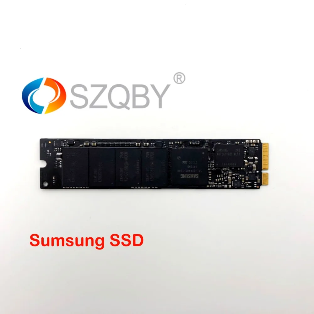 Оригинальный твердотельный накопитель 2010 2011 2012 года для MacBook Air 11 A1370 A1465 и 13 A1369 A1466