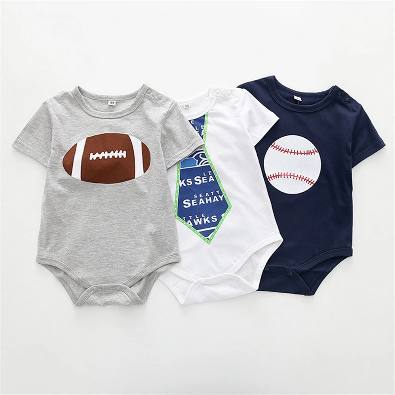 Baby Romper Cotton Short-sleeved Gentleman Tie &amp Strap Clothing Boys Clothes Jumpsuit Infant Costumes | Детская одежда и обувь