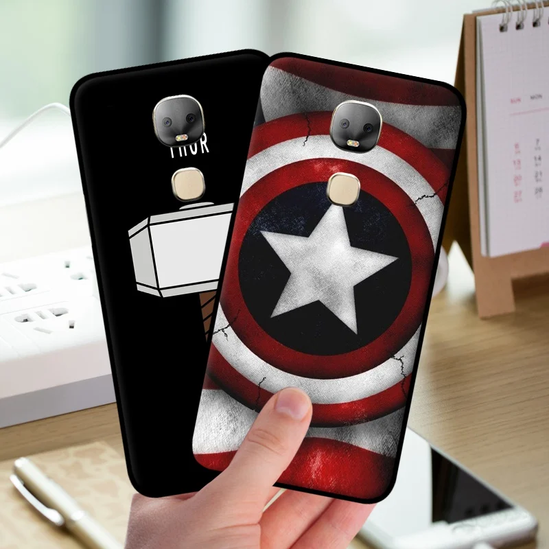 mosirui for leEco Pro3 AI Edition X651 case Silicone Cover soft shell Back in fitted phone Marvel Comics Spider Iron Thor |