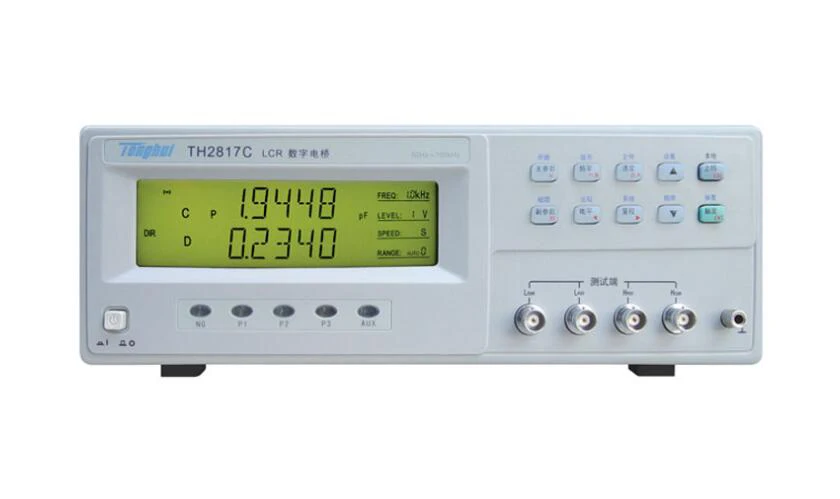 Прецизионный Цифровой LCR-измеритель TH2817C базовая точность частота 0.1% 50 Гц-100 кГц |