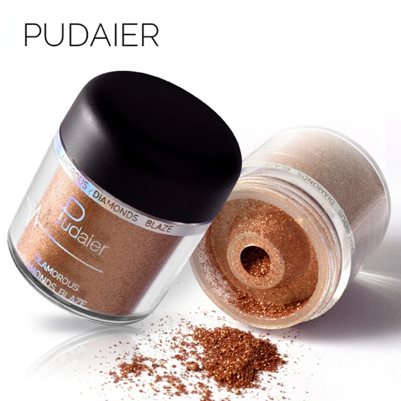 Бренд 28 Цвета блеск Eye Shadow Косметика Макияж diamond палитра свободные порошок