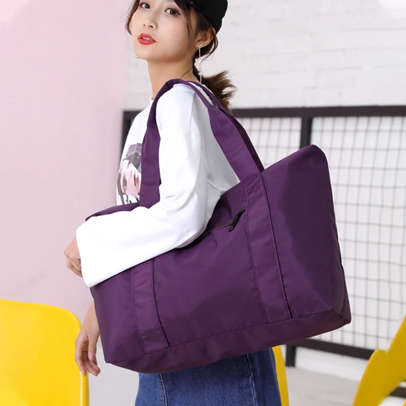 Fashion Travel Bag Large Hand Luggage Casual Carry on Weekend Multifunction Ladies Duffle Bags for Women Sac a main XA746WB | Спорт и