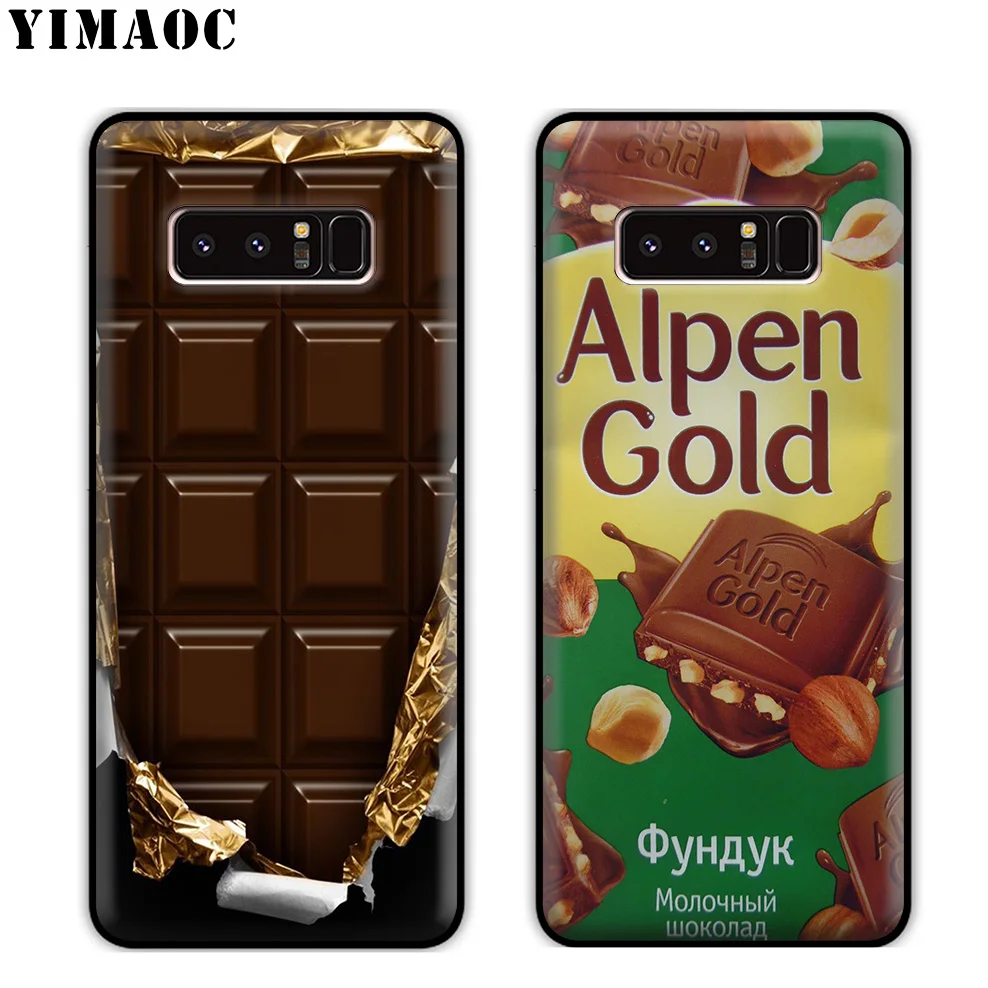 Yimaoc Alpen с изображением шоколада wonka Бар Мягкий силиконовый чехол для samsung Galaxy Note 10